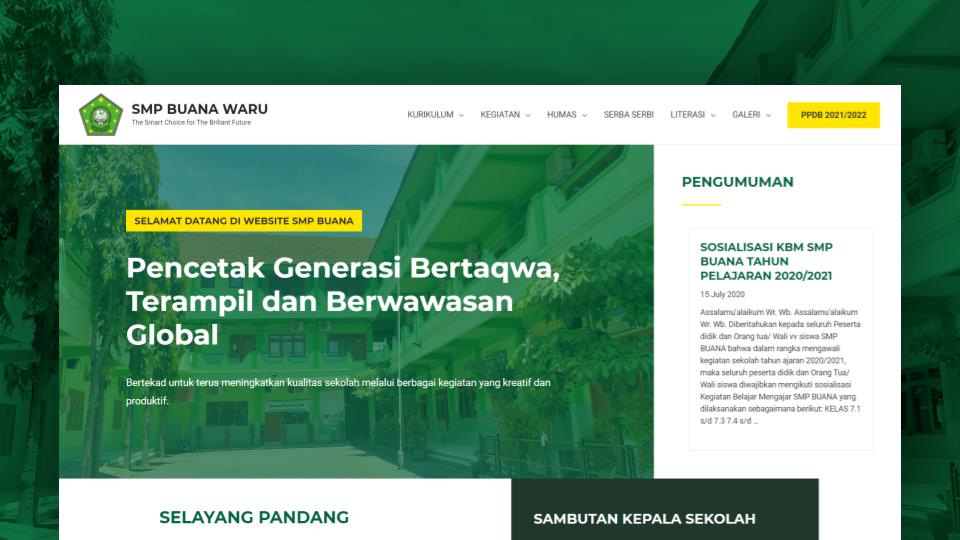 Project Revitalisasi Website - SMP BUANA WARU - External2